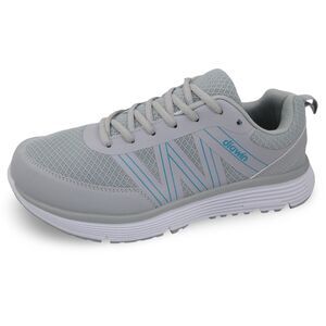 Diawin Cloudy Women's 11 Or Men's 9.5 Extra Wide Orchid Diabetic Shoes Gray